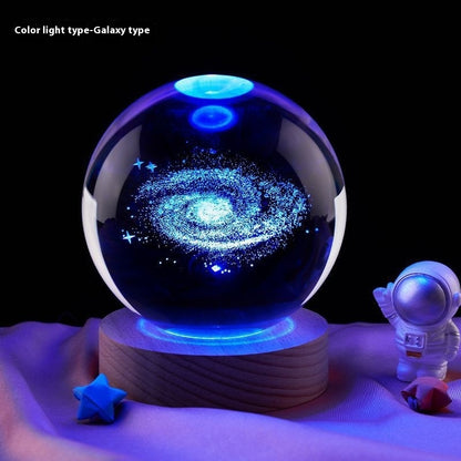 Small Crystal Ball Night Lamp