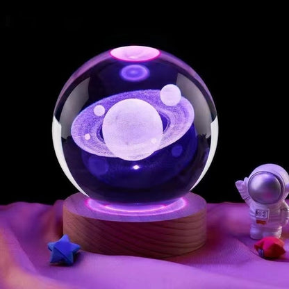 Small Crystal Ball Night Lamp