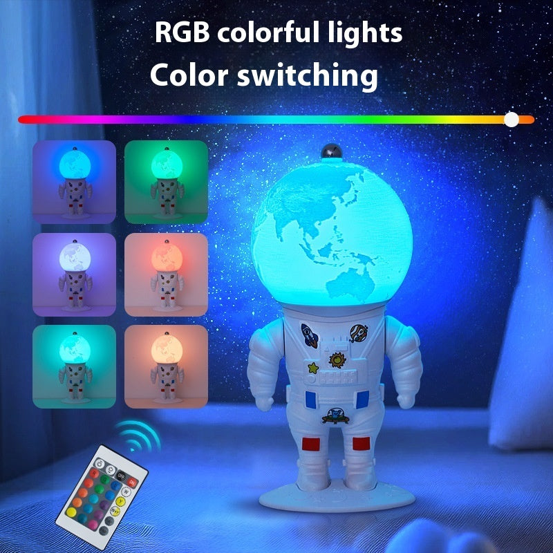 Small Astronaut  Night color LED Lamp