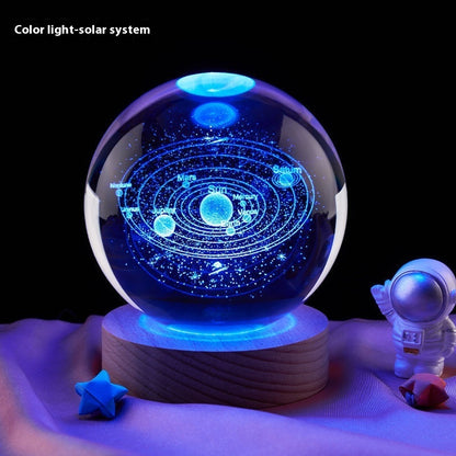 Small Crystal Ball Night Lamp