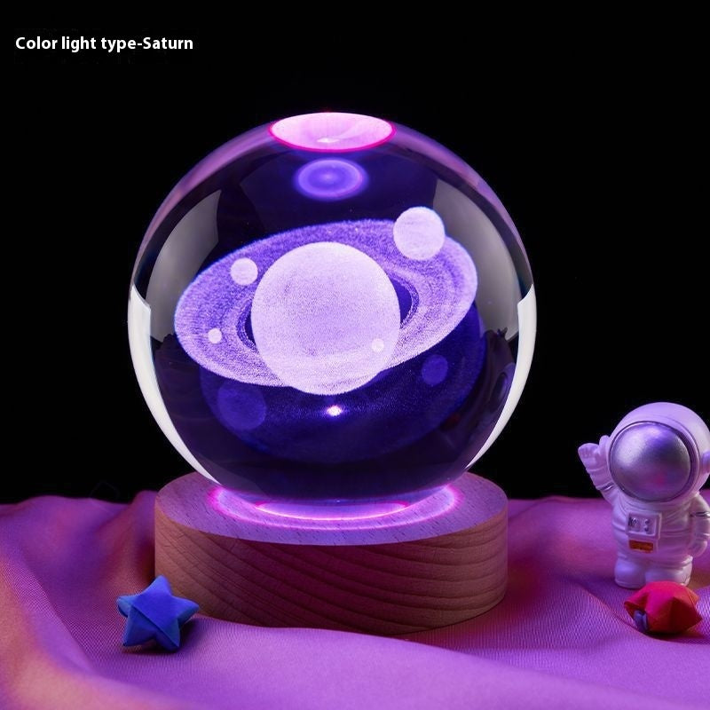 Small Crystal Ball Night Lamp