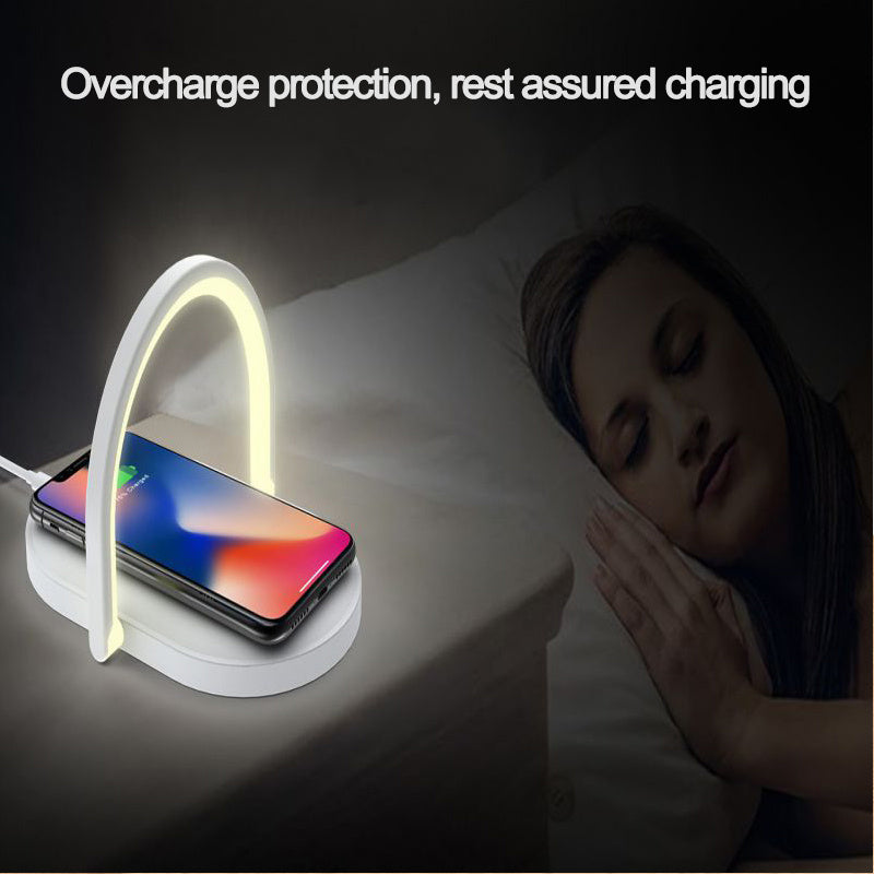 3 In 1 Foldable Wireless Charger Night Light Wireless Charging Station